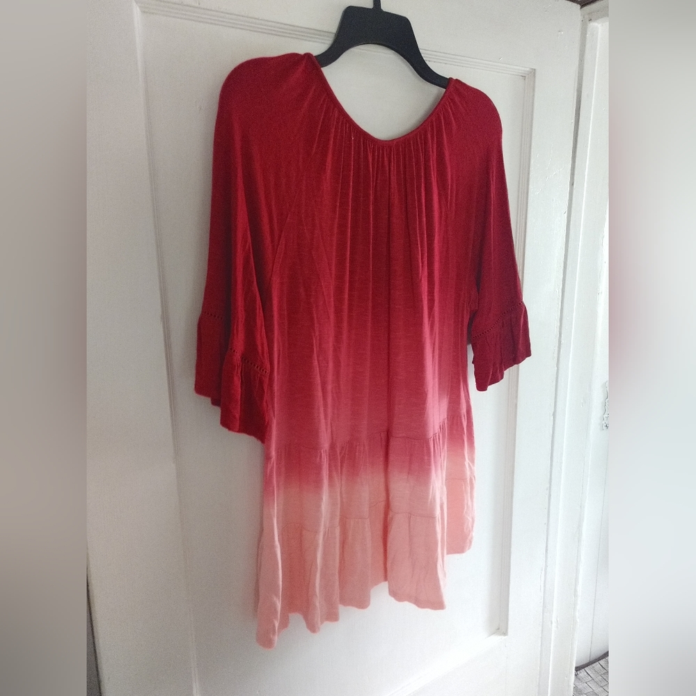 RXB PINK RED OMBRE TOP MEDIUM - Picture 4 of 4